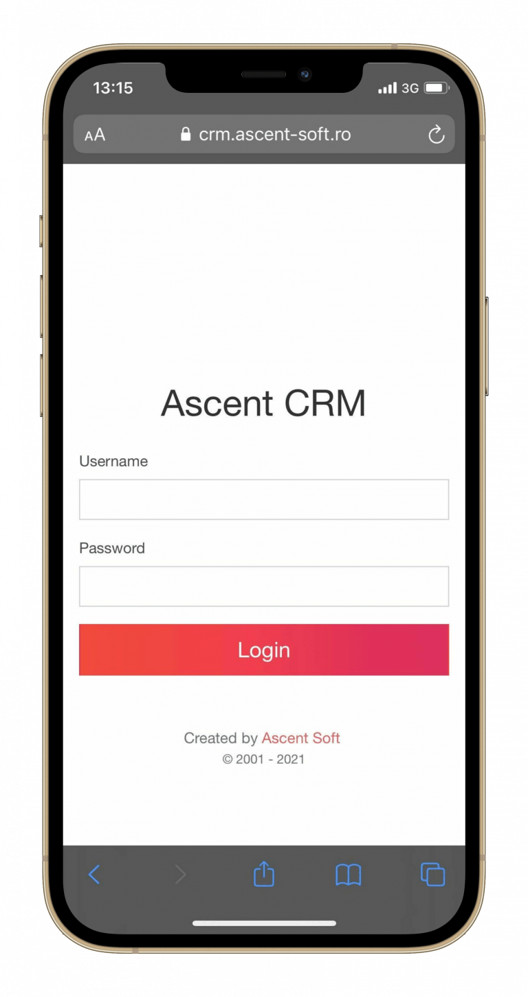 Aplicatie CRM